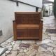 Banc/coffre ancien en bois massif