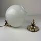 Suspension en opaline XL vintage