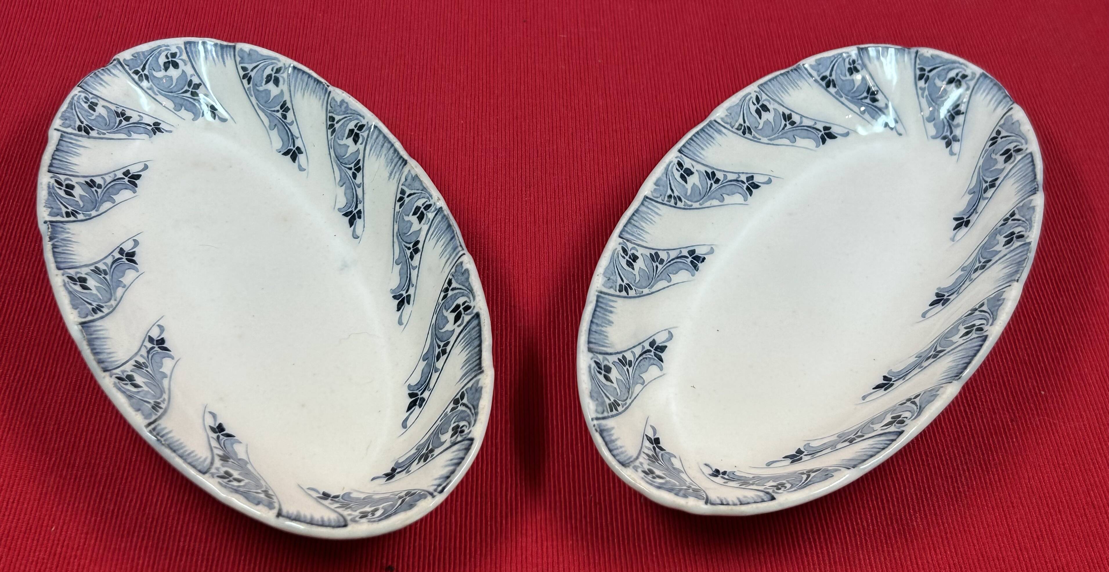 Two Lunéville Earthenware Dishes