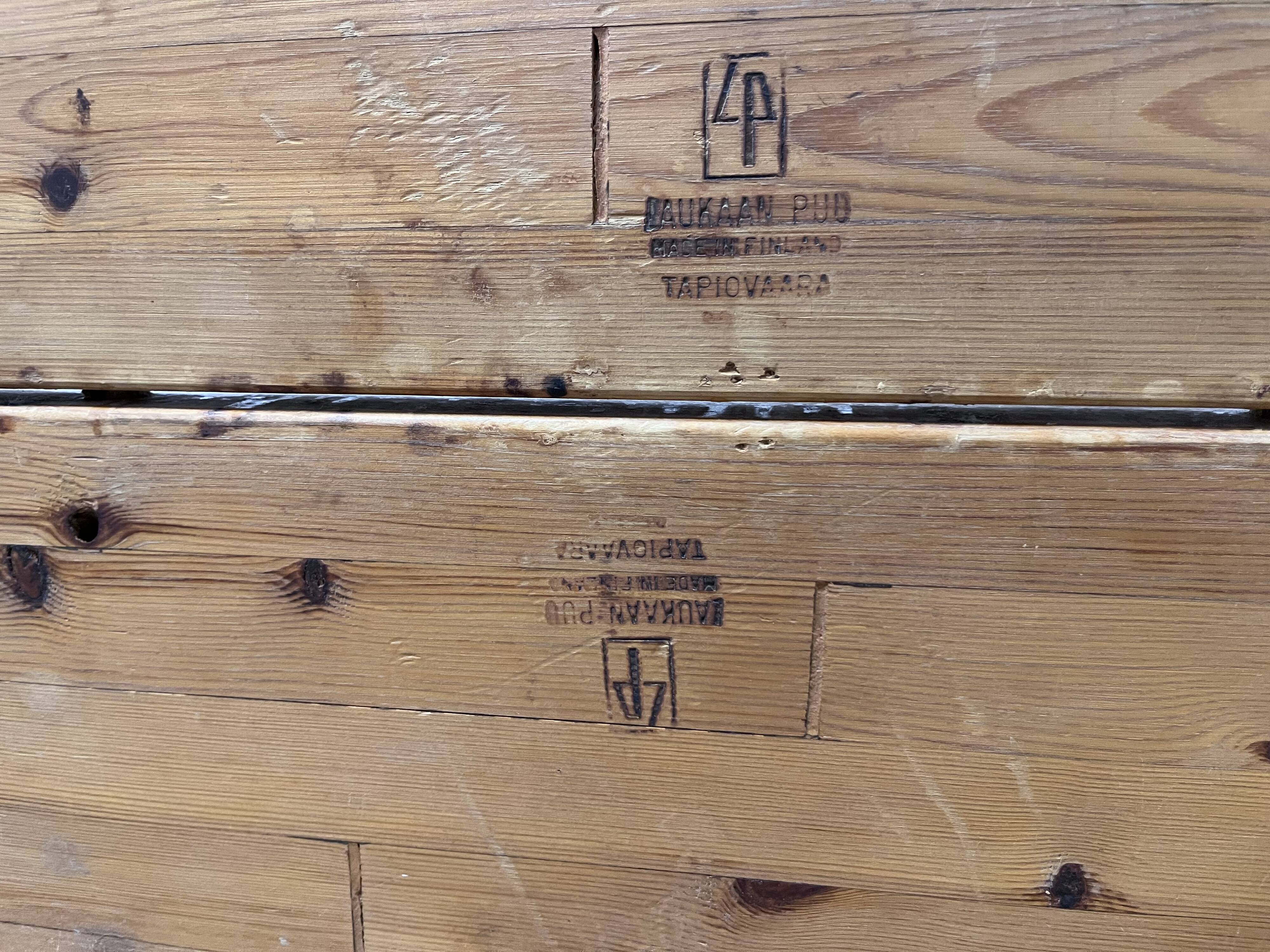 Pirkka Dining Table by Ilmari Tapiovaara for Laukaa Wood, 1950