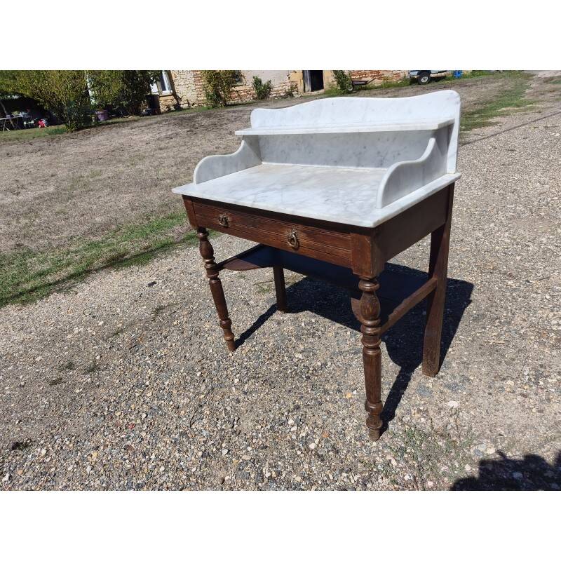 White marble dressing table
