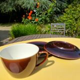 Breakfast cup and 2 subcups, Villeroy & Boch, Luxembourg model