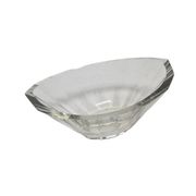 Jardinière transparente Art Déco de Moser, années 1930