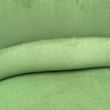 Green velvet toad sofa