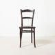 Paire de chaises de café / salle à manger en bois courbé antiques par J&J Kohn, Autriche, vers 1