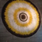 Wool carpet pattern sun 1960