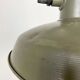 Vintage Green Army Pendant Lamp, 1960s