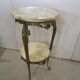 Table d'appoint en bronze tripode