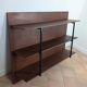 1960s wall bookshelf shelf