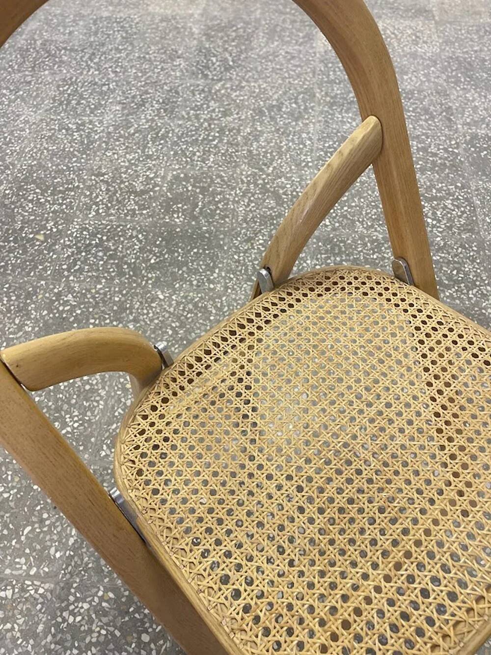 Italian folding chair Arca by Gigi Sabadin for Crassevig