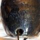 Large Vintage Lamp Base in Glazed Terracotta