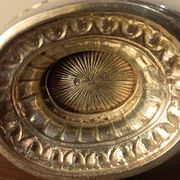 Silver sauceboat 800, Louis XVI style, Hanau around 1900