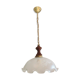 Art deco art style depoli glass hanging