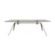 Table basse acier et verre