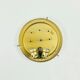Large Mid-Century Amber Bubble Glass Ceiling Light by Helena Tynell, 1960s