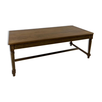 Oak work table, 1850