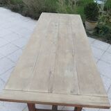 Oak farm table
