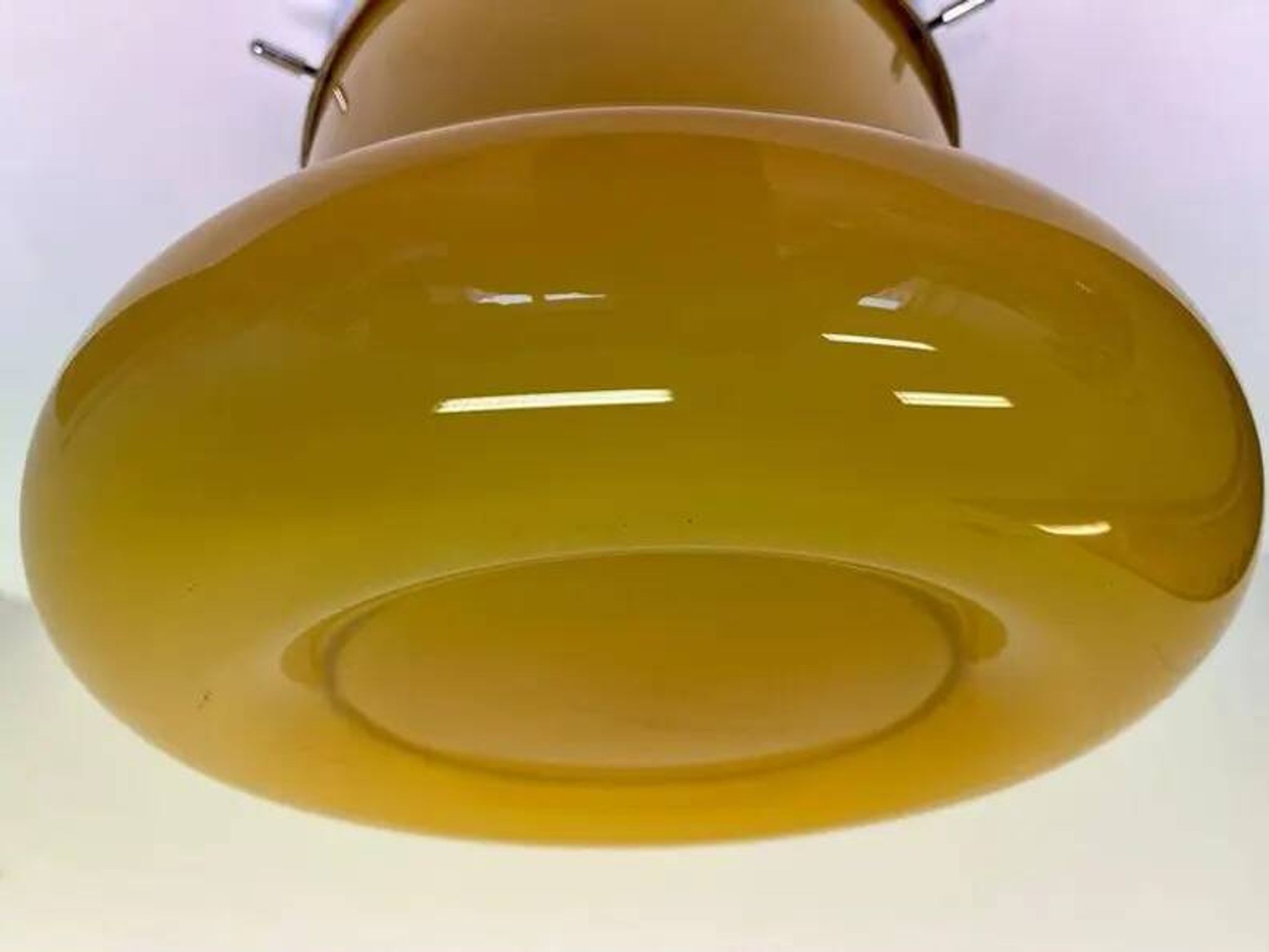XXL Midcentury Hotel Design Ceiling Lamp, Flushmount, 1970s - Czechoslovakia