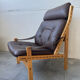 Fauteuil lounge scandinave "Hunter", années 1960