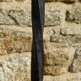 70s wrought iron lamppost