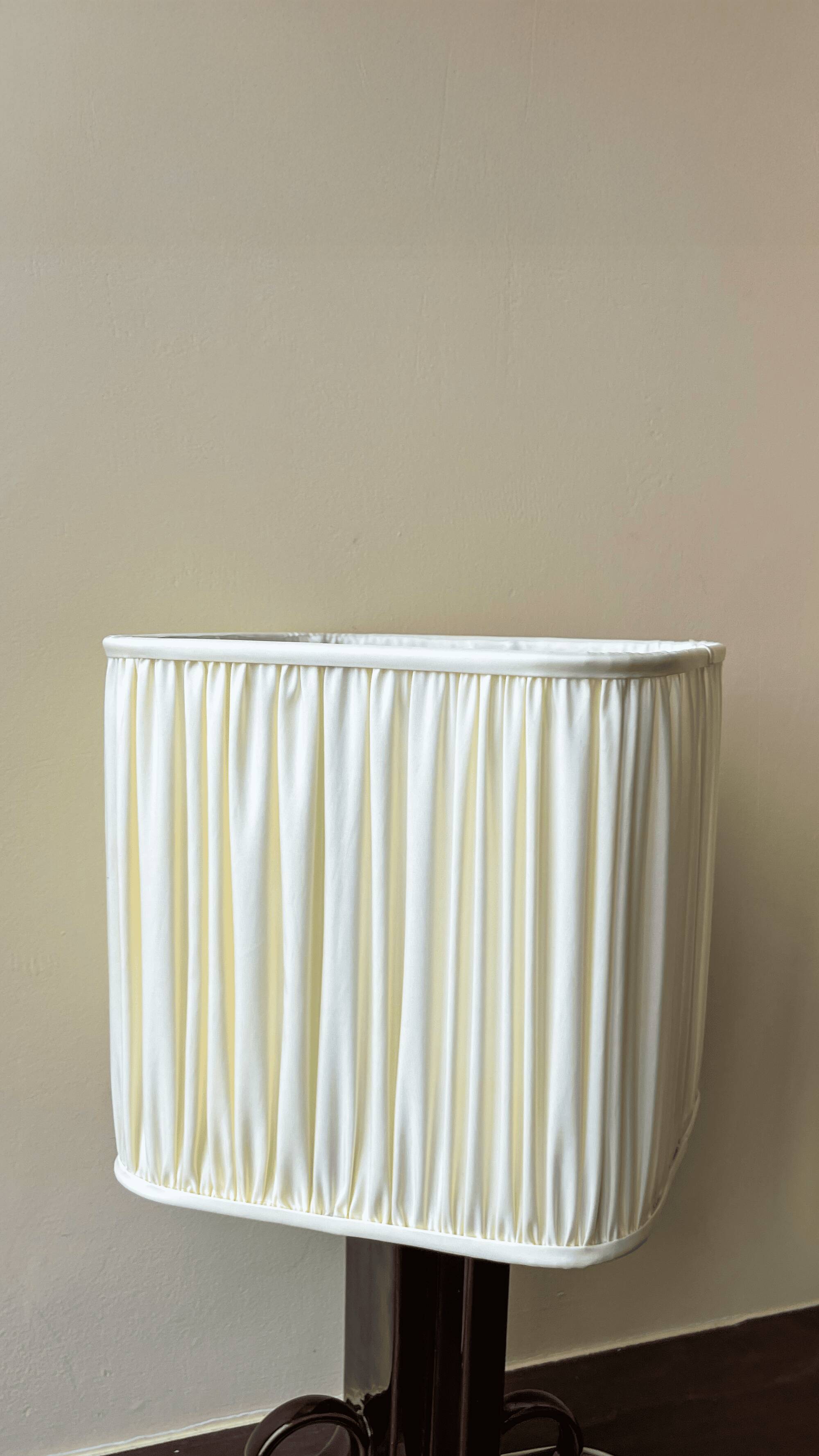 Pair of ceramic lamps