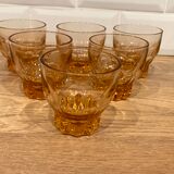 Set de 6 verres vintage