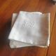 12 old damask linen towels monogrammed LD