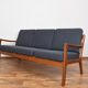 Danish teak Senator sofa by Ole Wanscher for Poul Jeppesens, 1950s
