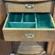 1950s English Art Deco oak sideboard