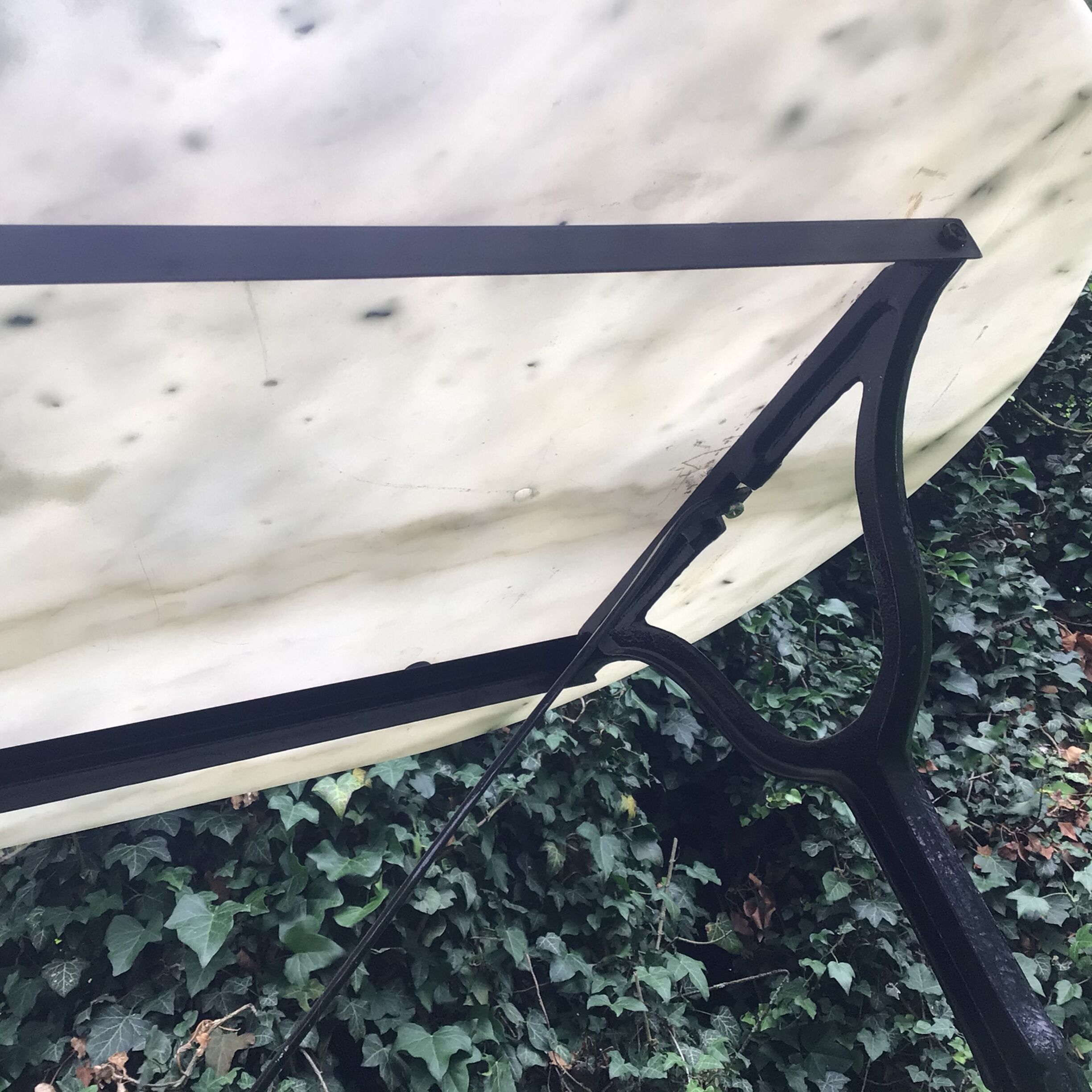 Marble bistro table 1930