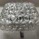 Ceiling lamp square molded glass