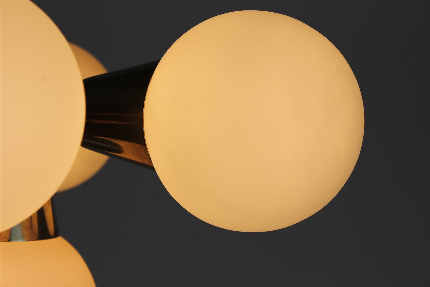 Sputnik Chandelier from Kamenický Šenov, 1970s