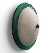 Italian design glass wall light post-modern 1980 Alberto Giberti