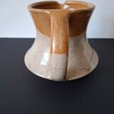 Ceramic pitcher by Fabien Comte, signed.