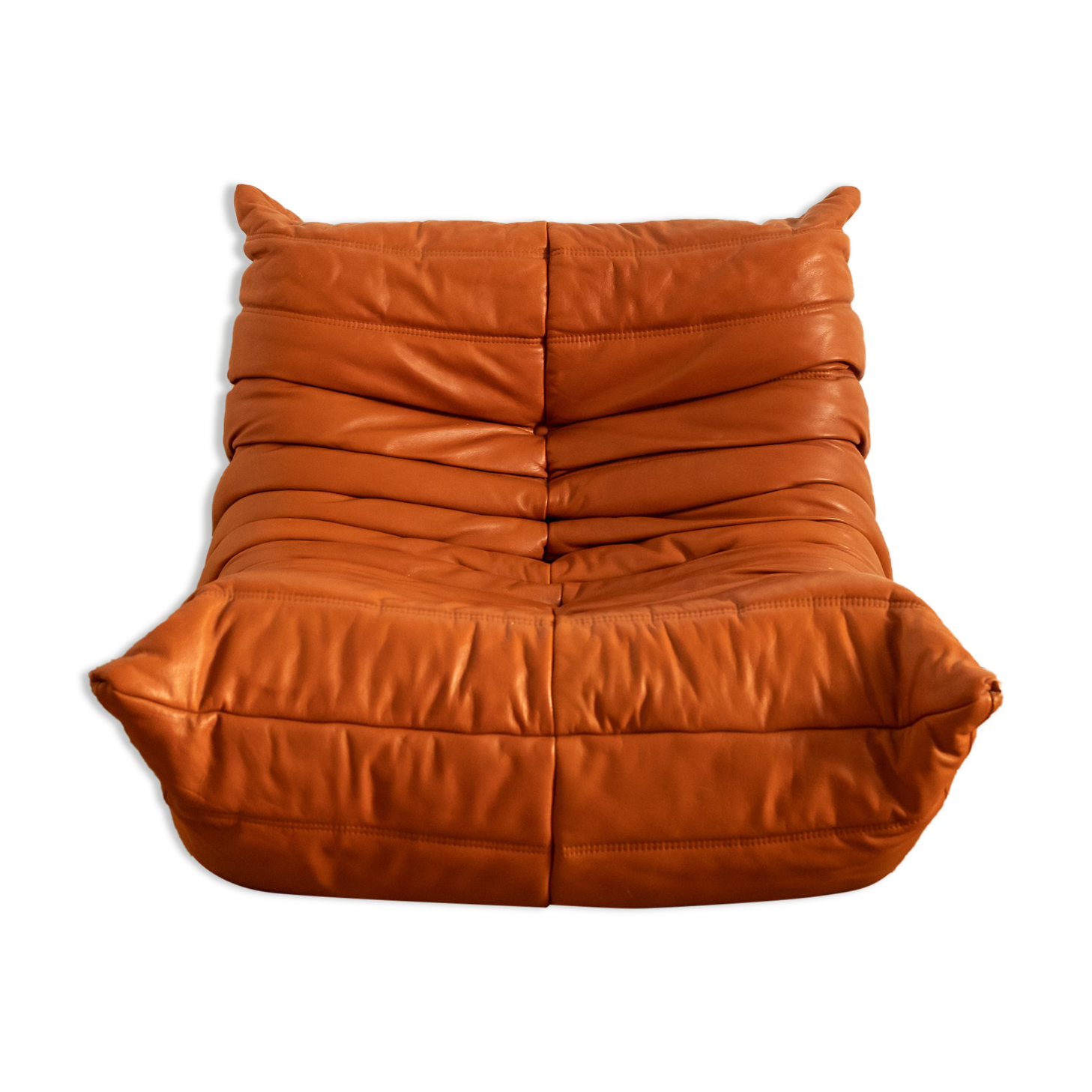 Togo leather armchair by Michel Ducaroy for Ligne Roset