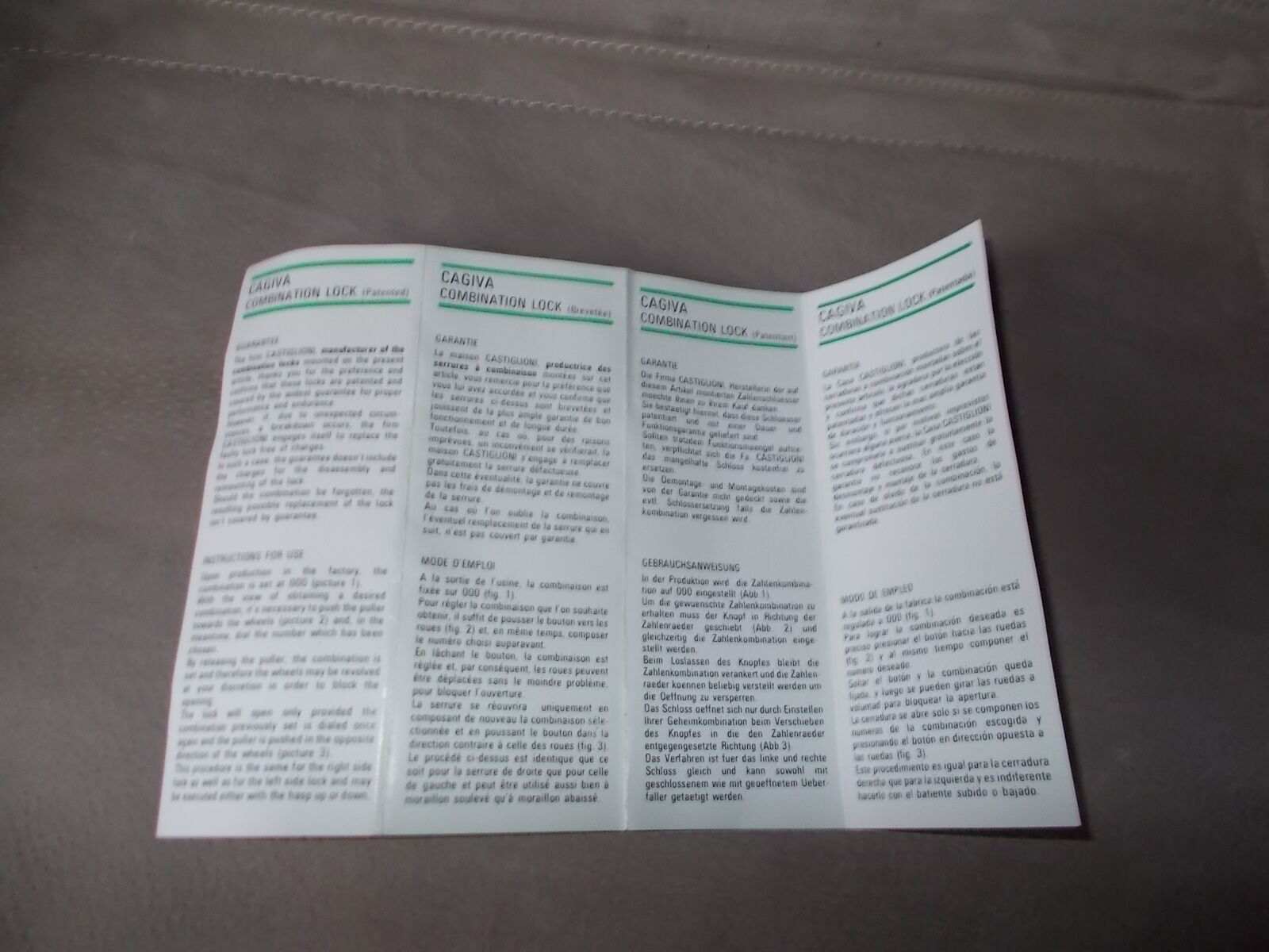 Leather briefcase-case