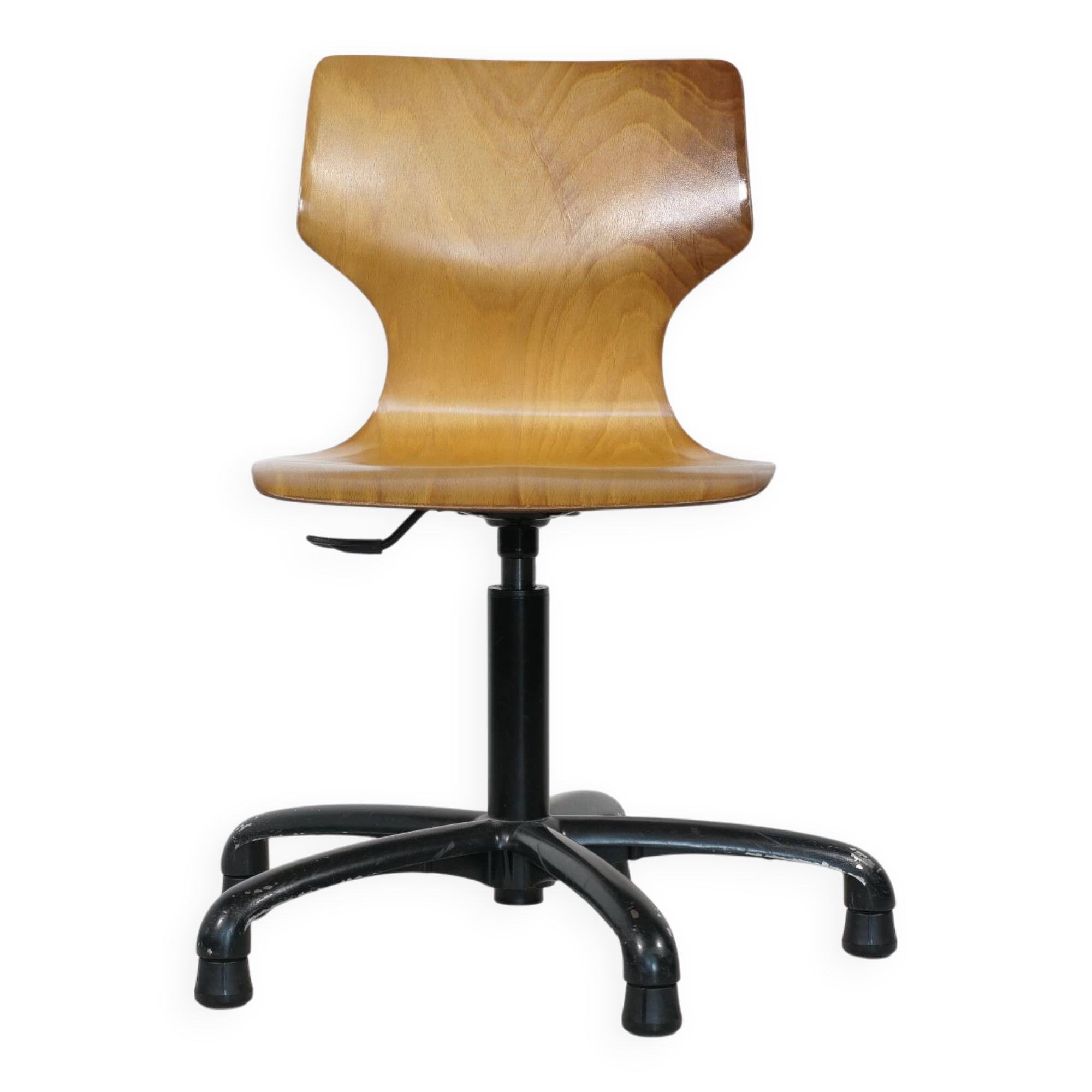 Vintage Workshop Chair 1970s  Shell Chair