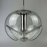 60s 70s ceiling lamp hanging lamp Peill & Putzler "Wave" Koch & Lowy Design
