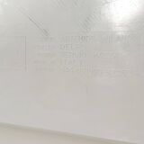 White Delfo Mirror by Sergio Mazza for Artemide, 1960