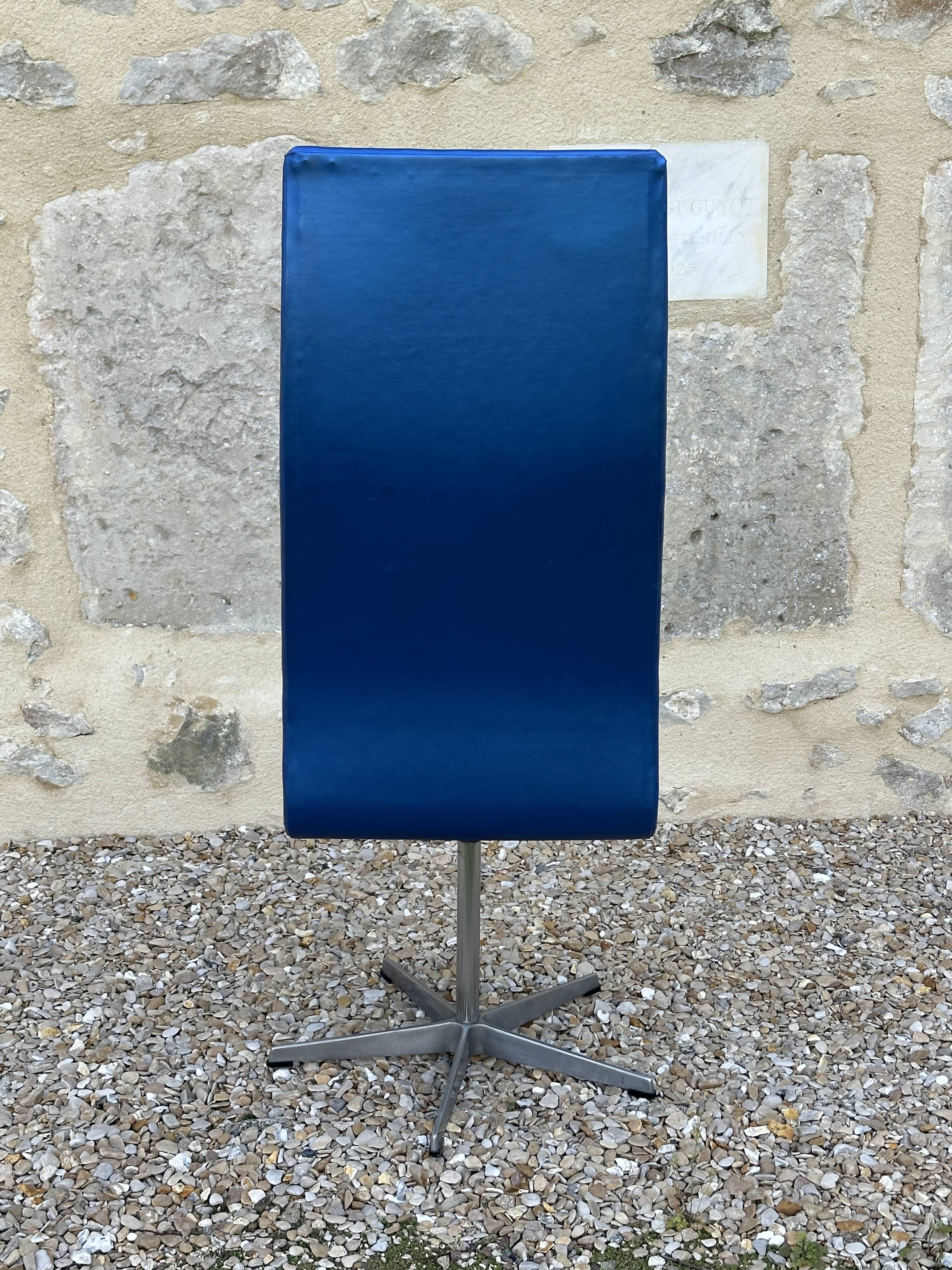 Chaise haute Oxford mod 316 arne jacobsen design années 70