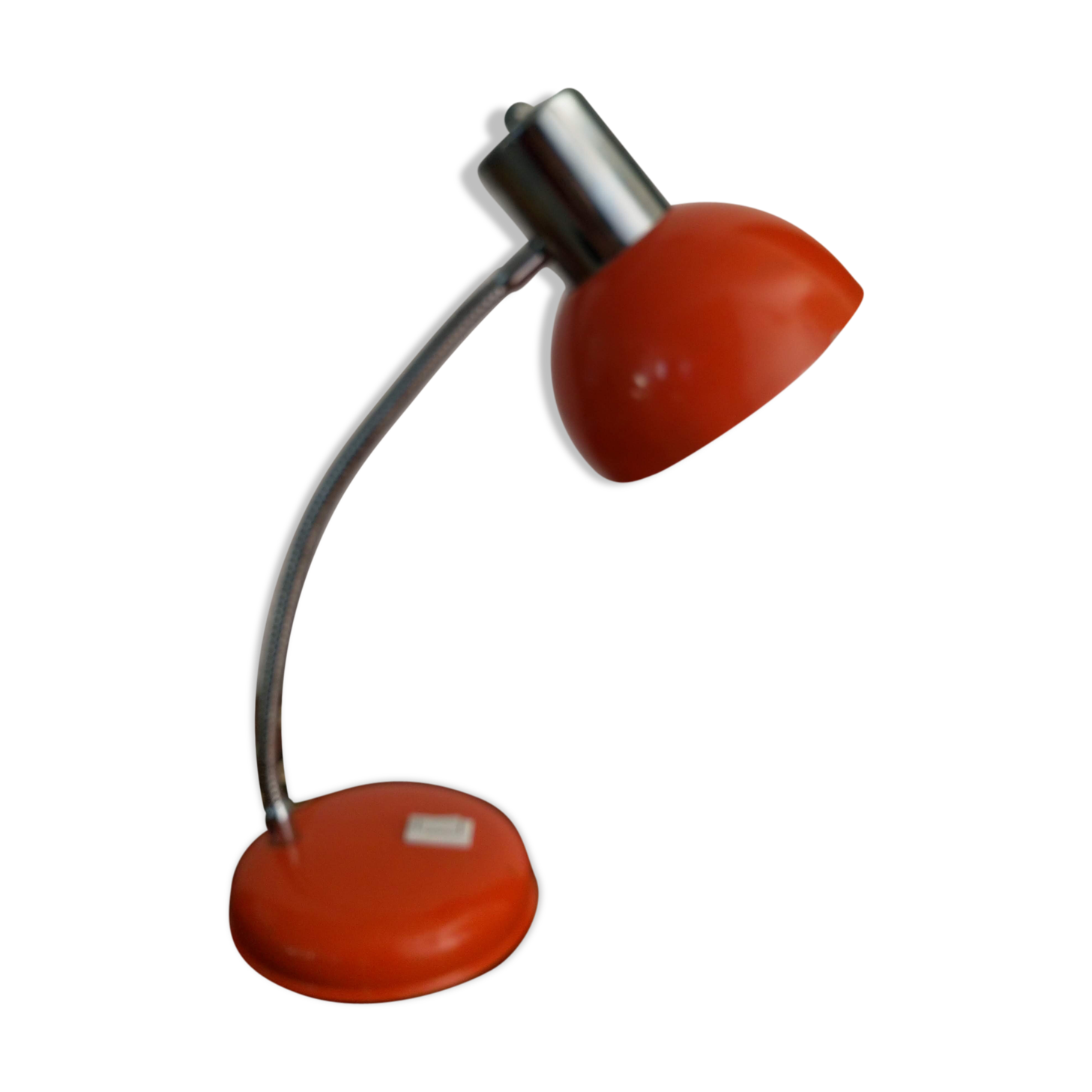 Lampe de bureau, vintage, rouge