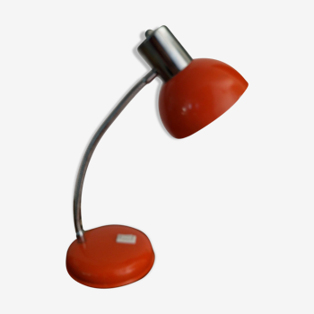 Lampe de bureau, vintage, rouge