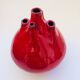 Belgian Pottery Spout Vase by Hugria, 1960s