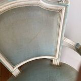 Painted wooden armchair / Louis XVI style / Good condition