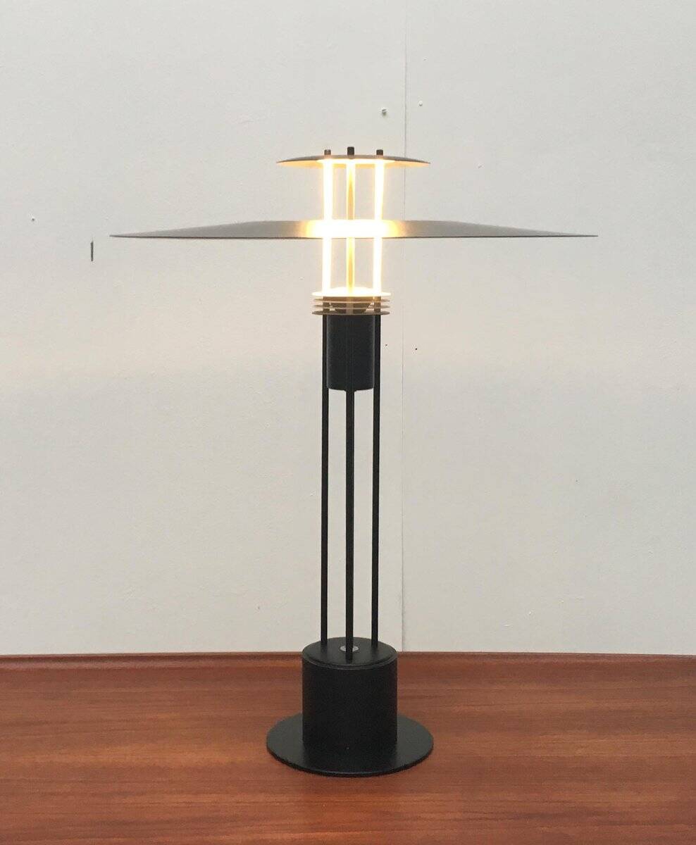 Lampe de table métallique danoise vintage de Frandsen