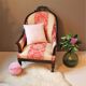 Fauteuil crapaud de style Louis Philippe