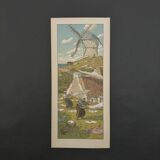 Lithograph by Henri Rivière Le Vent