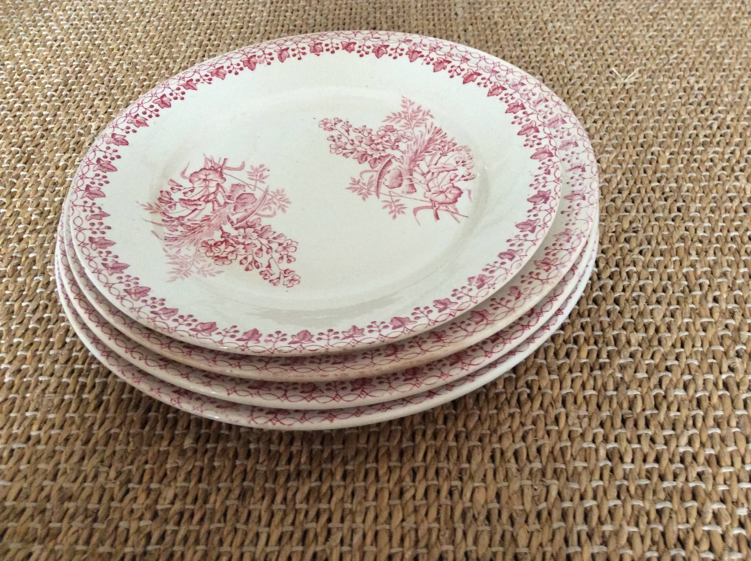 Set of 4 Iron Earth plates