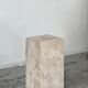 Travertine stele