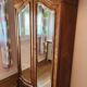 Antique carved wooden Louis XV wardrobe